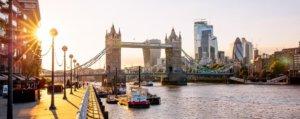 waterside restaurants in London