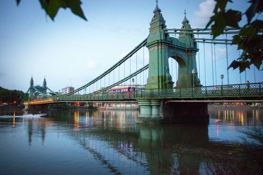 waterside restaurants in London