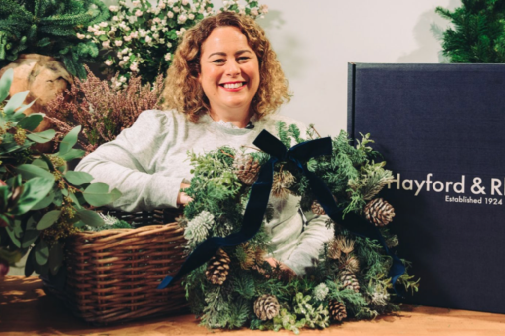 Hayford & Rhodes wreath making digital event