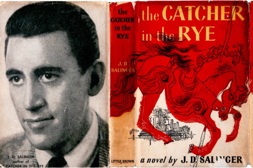 JD Salinger and the Catcher in the Rye cover