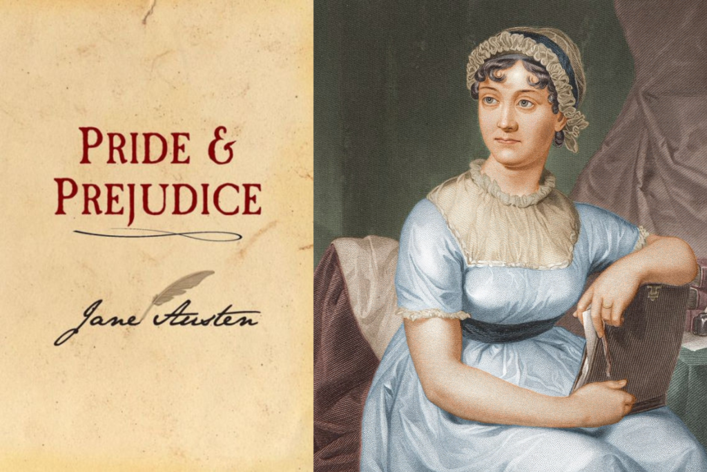 Jane Austen and the original Pride and Prejudice cover