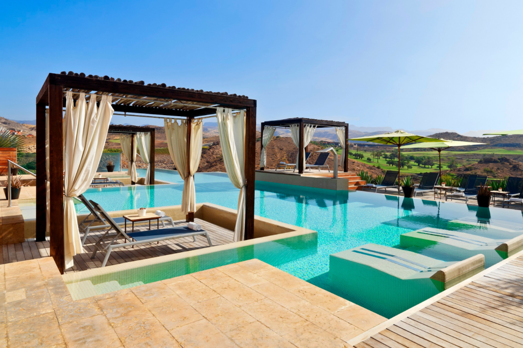 Salobre Hotel pool in Maspalomas, Gran Canaria