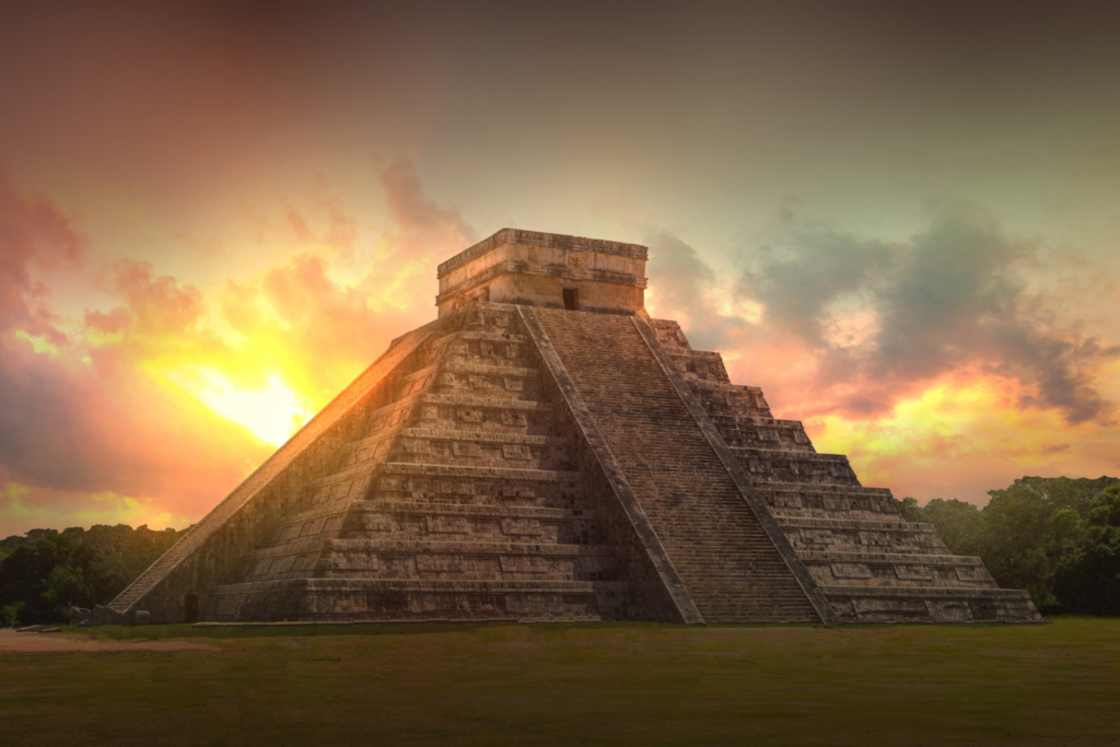 Chichen Itza at sunrise