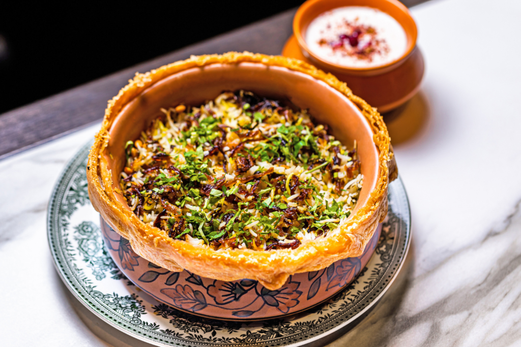 Gymkhana's muntjac biryani