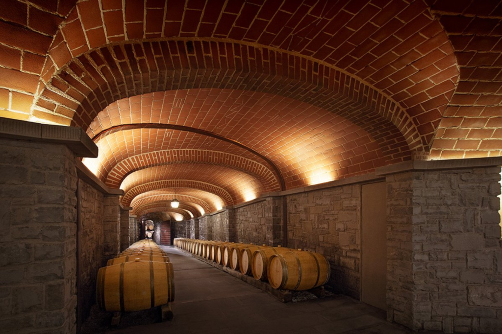 Il Borro wine barrels