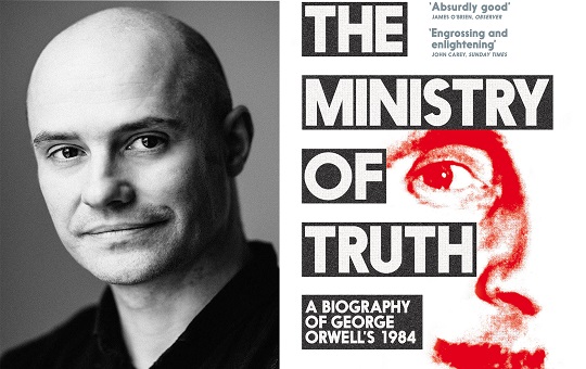 February Book Club: The Ministry of Truth cover with author Dorian Lynskey