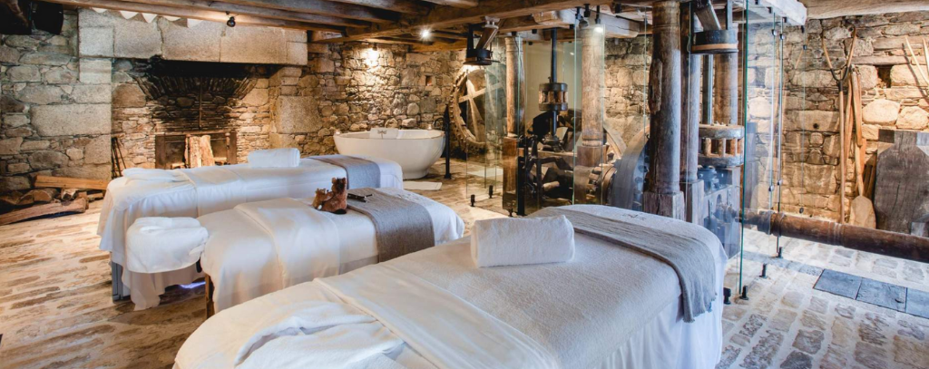 Treatment room at Domaine des Etangs, Massignac, one of the best spa hotels to visit in 2021