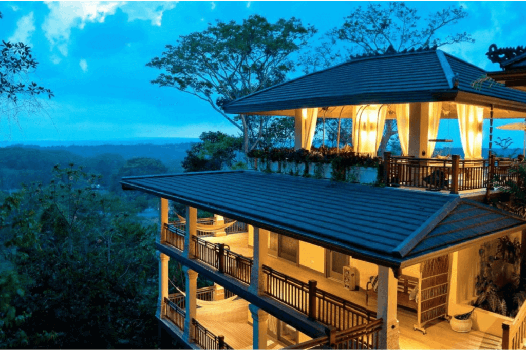 Travel trend number two: taking an extended holiday in a luxurious hotel like LaCure Villas in Costa Rica.